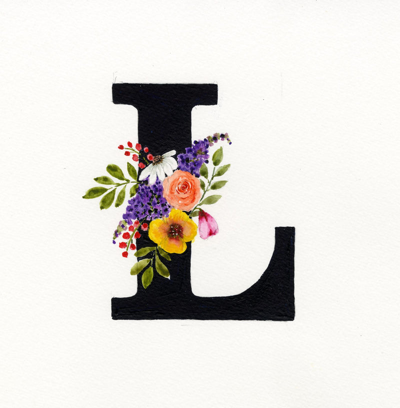 Floral Letters