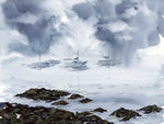 Load image into Gallery viewer, Boats in Fog
