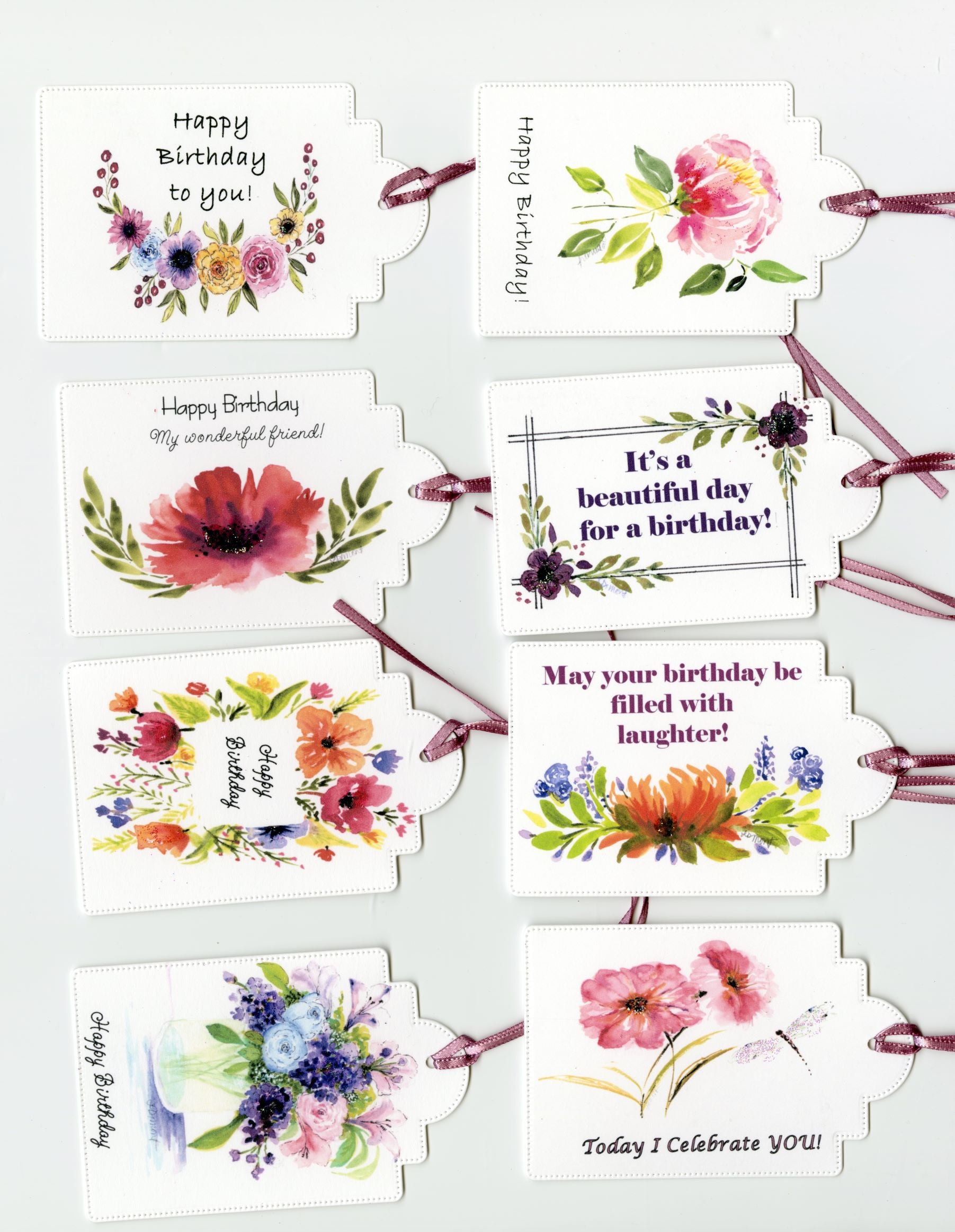 Gift Tags - Birthday's