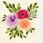Load image into Gallery viewer, Purple, Red, Orange Flowers
