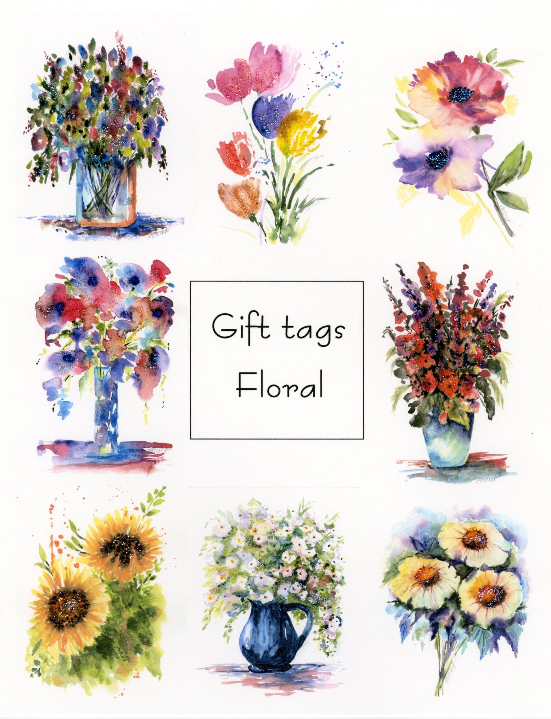 Gift Tags - Floral